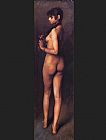 Girl Canvas Paintings - Nude Egyptian Girl